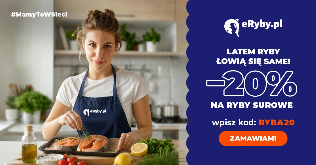 Letnia promocja na ryby surowe – 20%